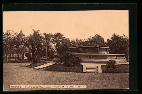 AK Rosario, Centro de la Plaza Lopez