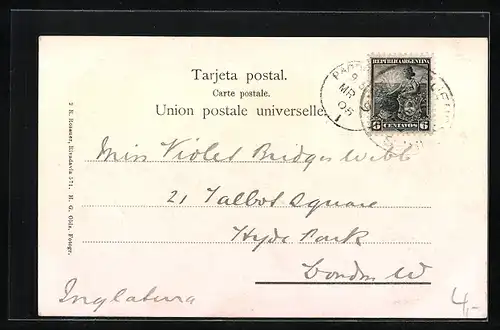 AK Buenos Aires, Avenida y Plaza de Mayo