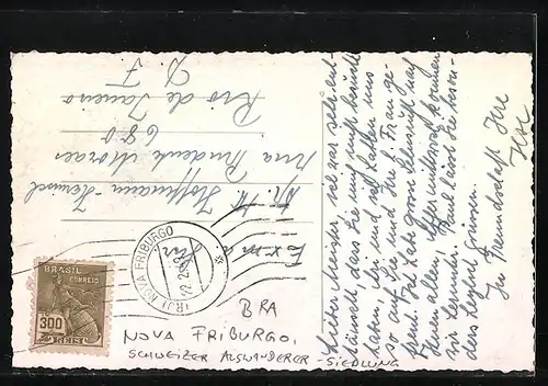 AK Nova Fribourgo, Schweizer Auswanderer-Siedlung