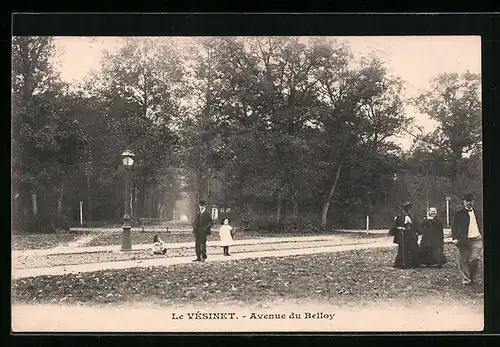 AK Le Vésinet, Avenue du Belloy