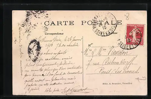 AK Villennes, Route des Iséles et route de Poissy