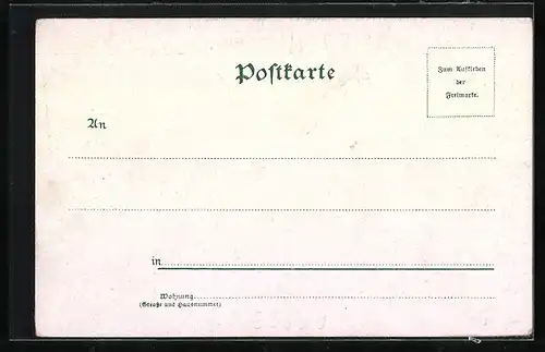 Lithographie Drachenfels mit Burg und bockiger Esel