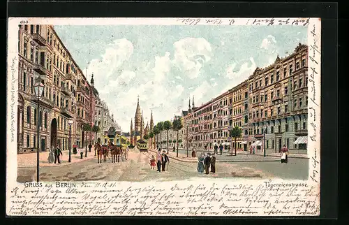 Lithographie Berlin-Charlottenburg, An der Tauenzienstrasse