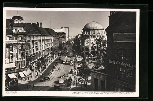 AK Berlin, Cafe Haus Vaterland in der Stresemannstrasse