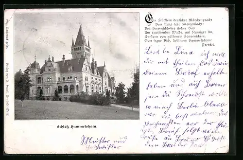 AK Hummelshain, Schloss Hummelshain