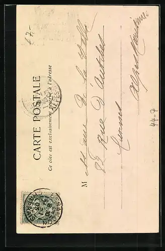 AK Mädchen mit Puppe im Arm