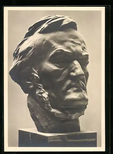 Künstler-AK Arno Breker: Büste von Richard Wagner