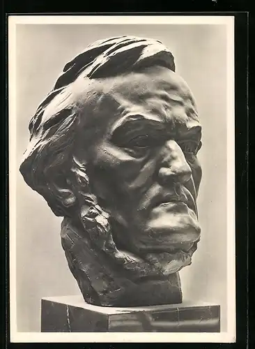 Künstler-AK Arno Breker: Büste Richard Wagner