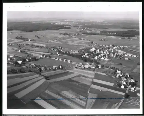 Fotografie Aero-Express, München, Ansicht Mariazell, Fliegeraufnahme des Ortes