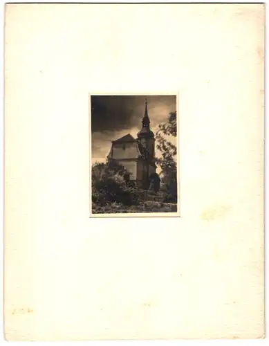 Fotoalbum mit 40 Fotografien eines Amateur Fotografen, Hildburghausen 1934, sachliche Fotografie, Interieur, Kirche