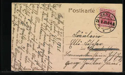 AK Kahla, Partie am Brückenplatz