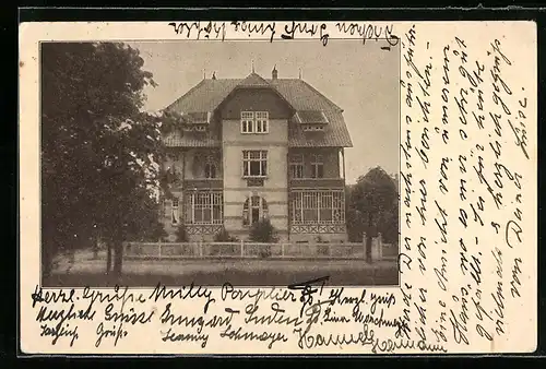 AK Bad Harzburg, Töchterheim Abel, Bes. Frau Bürgermeister Abel