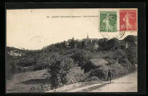 AK Sainte-Suzanne, Fortification (cote Nord)