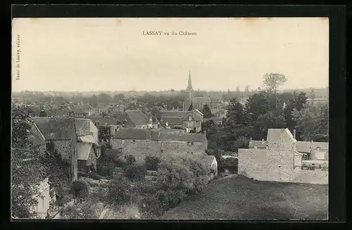 AK Lassay, Panorama vu du Château