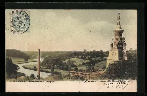 AK Entrammes, Notre-Dame du Triomphe