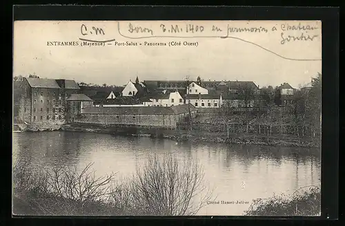 AK Entrammes, Port-Salut, Panorama