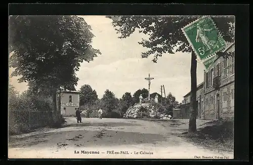 AK Pré-en-Pail, Le Calvaire