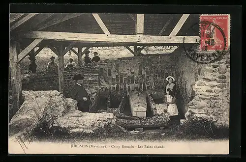 AK Jublains, Camp Romain, Les Bains chauds