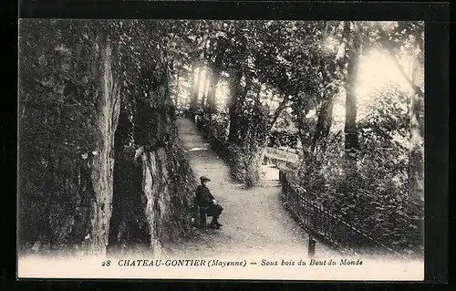 AK Château-Gontier, Sous bois du Bout du Monde