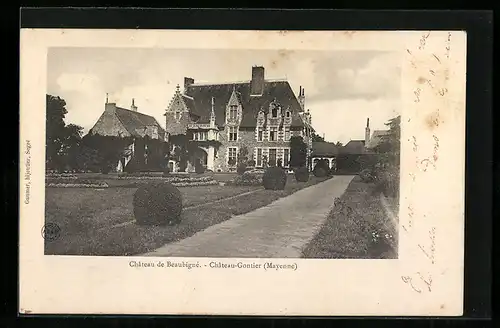 AK Château-Gontier, Château de Beaubigné