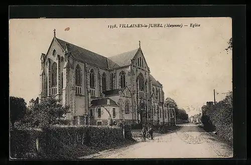 AK Villaines-la-Juhel, Eglise
