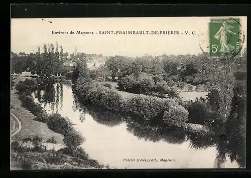 AK Saint-Fraimbault-de-Priéres, Panorama