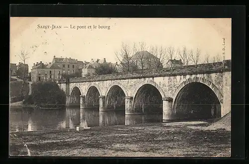 AK Saint-Jean, Le pont et le bourg