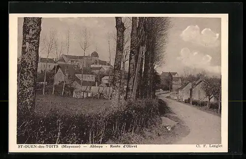 AK St-Ouen-des-Toits, Abbaye, Route d`Olivet