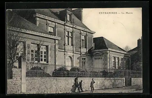 AK Entrammes, La Mairie