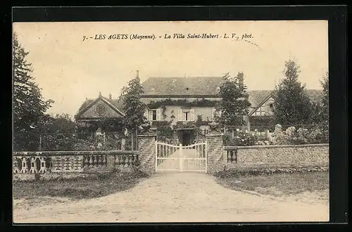 AK Les Agets, La Villa Saint-Hubert
