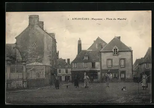 AK Ambrières, Place du Marché