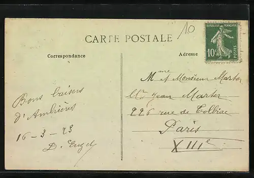 AK Ambrières, Place du Marché