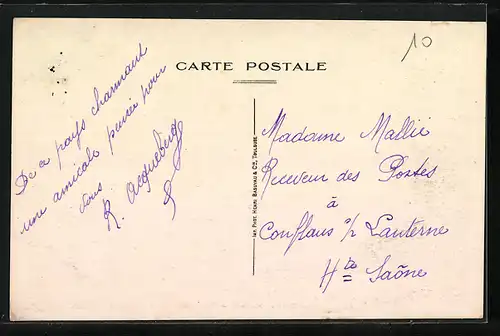 AK Ambrières-le-Grand, Vue Generale de la Ville-Basse