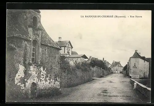 AK La Bazouge-de-Chemeré, Rue Neuve
