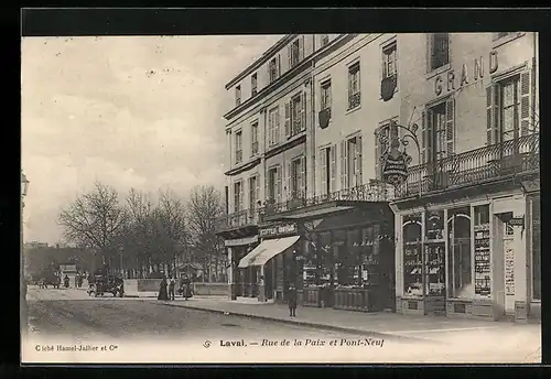 AK Laval, Rue de la Paix et Pont-Neuf
