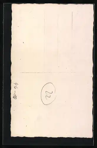 Foto-AK Kleiner Junge neben Schaukelpferd