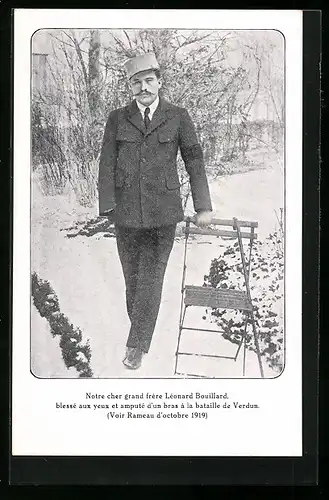 AK Leonard Bouillard, La Famille du Rameau d`Olivier, Carte No. 71