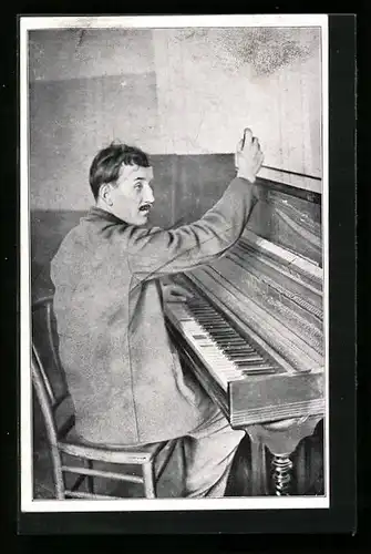 AK Gabriel Paradis apprend la profession d`accordeur de pianos, La Famille du Rameau d`Olivier, Carte No. 45