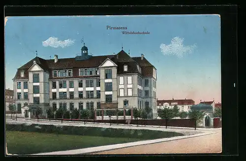 AK Pirmasens, Blick zur Wittelsbachschule