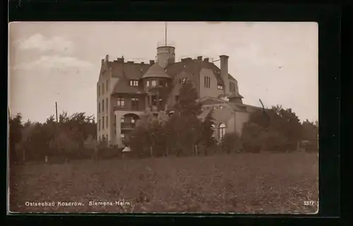 AK Koserow, Blick zum Siemens-Heim