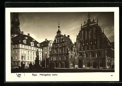 AK Riga, Melngalvju nams