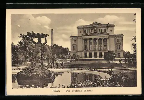 AK Riga, Das deutsche Theater