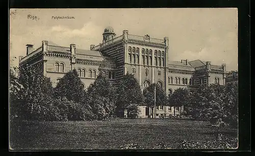 AK Riga, Blick auf das Polytechnikum