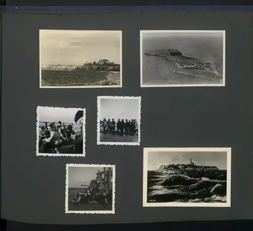 Fotoalbum mit 124 Fotografien, Ansicht Insel Riems, Friedrich Loeffler Institut (FLI), Vierenforschung, Sezierung