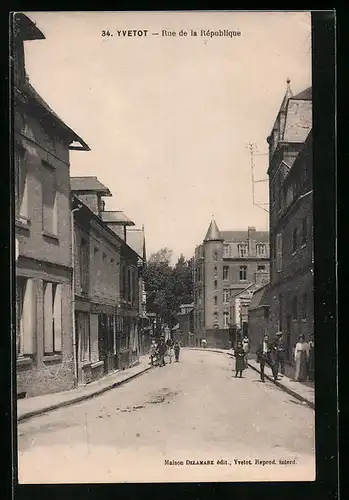 AK Yvetot, Rue de la République