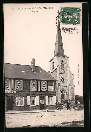AK Sainte-Marie des Champs, L`Eglise
