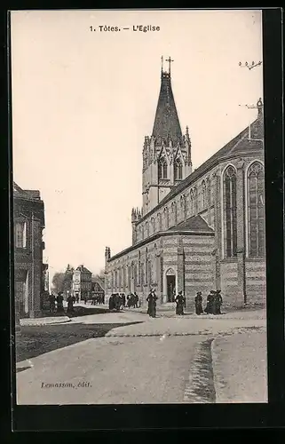 AK Tôtes, L`Eglise