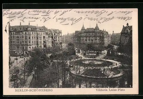 AK Berlin-Schöneberg, Viktoria Luise-Platz