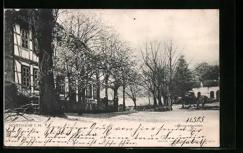 AK Northeim i. H., Gasthaus Gesundbrunnen
