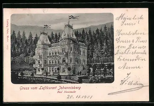 AK Bad Neuenahr, Hotel Johannisberg